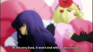 Bernkastel And Lambdadelta Scene From Episode 26 