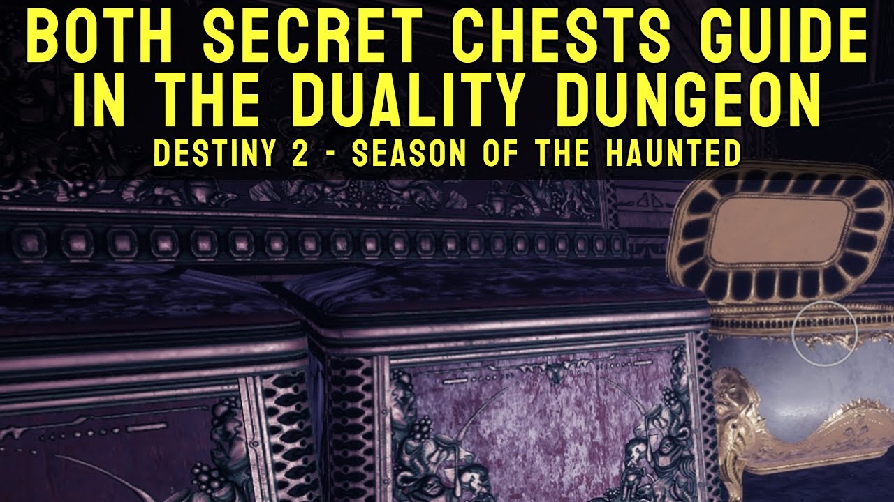 Duality Dungeon - Both Secret Chests Guide | Destiny 2