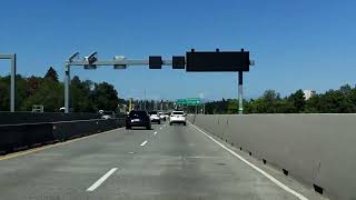 Evergreen Point Floating Bridge (WA 520) westbound