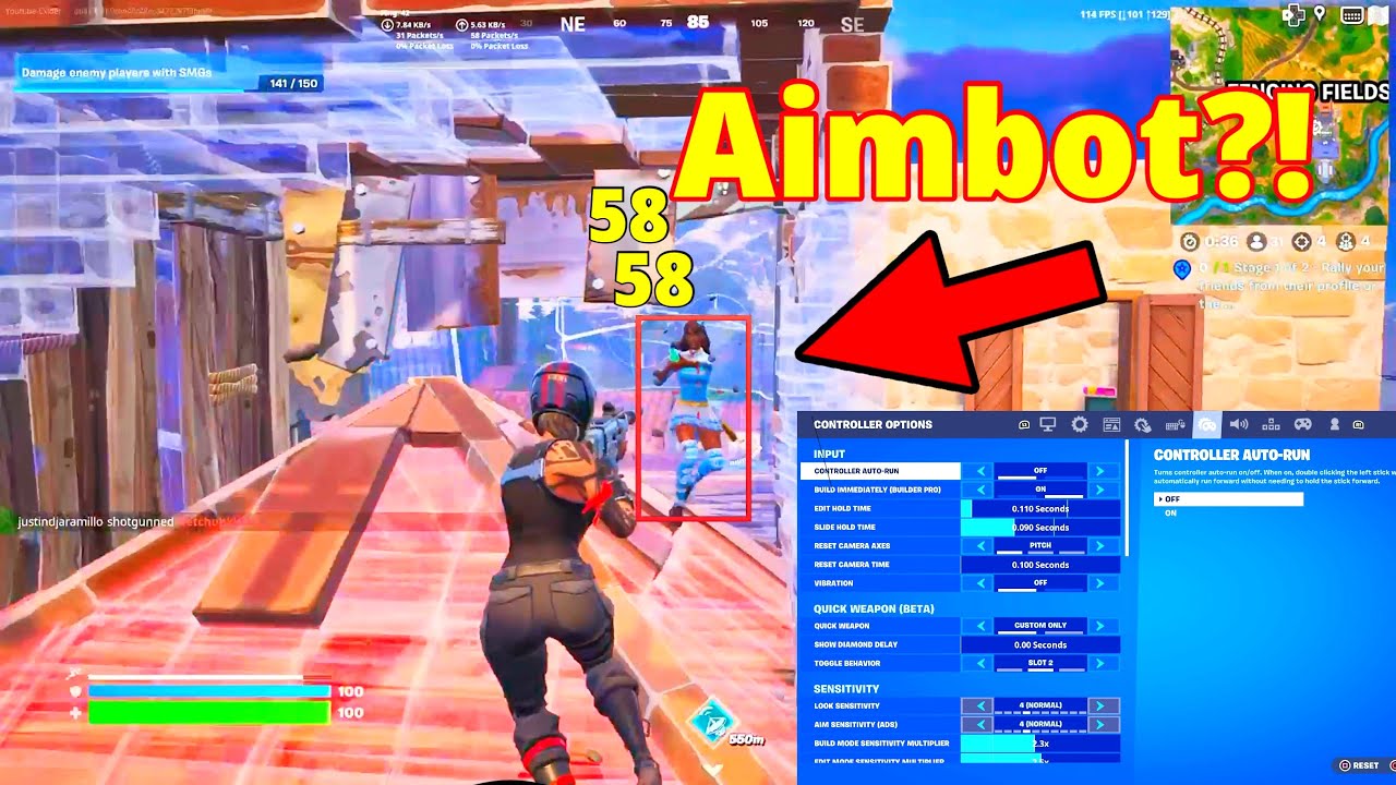CapCut_how to get aimbot on fortnite ps5