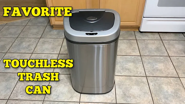 Touchless Trash Can ~ My All Time Favorite Motion Sensor Trash Can