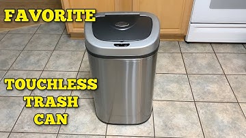 Touchless Trash Can ~ My All Time Favorite Motion Sensor Trash Can