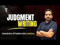 Judgment Writing in Partition Suit | Judiciary Preparation | Civil Law Explained
