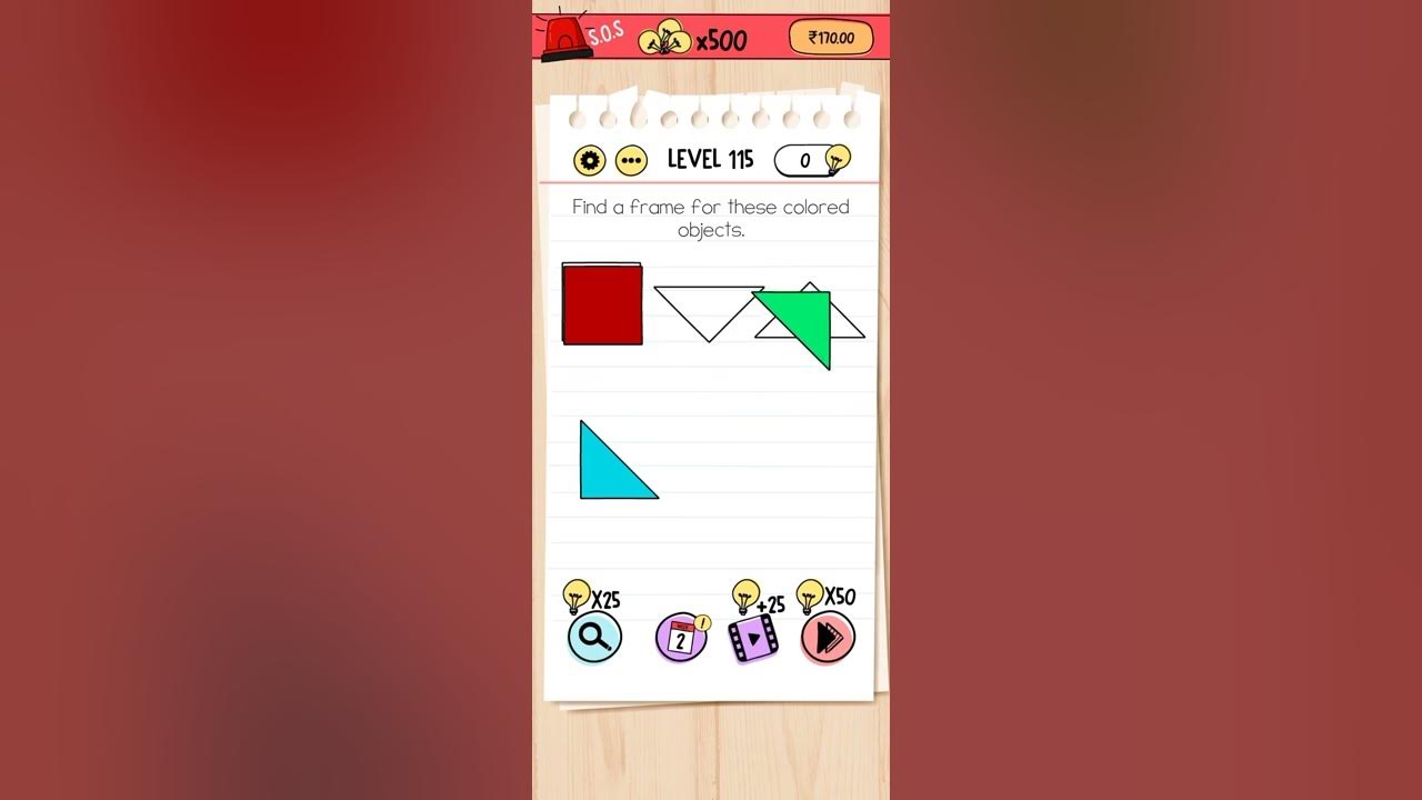 level 115 brain test - YouTube