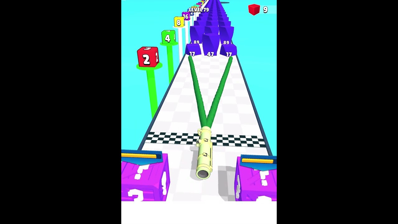 Gun Up 2048 gameplay (Level 79 and 80)