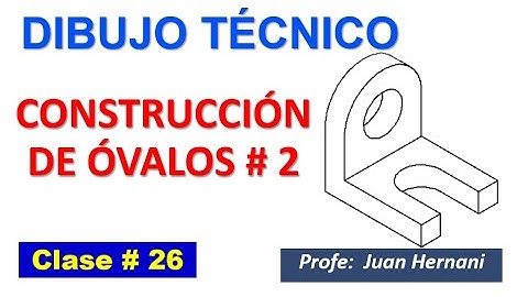 Clase #26 Óvalos concéntricos parte 2 - Paso a paso -Dibujo técnico
