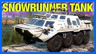 Snowrunner : APC Location, Test Drive & Customization!! (Snowrunner Part 8) видео