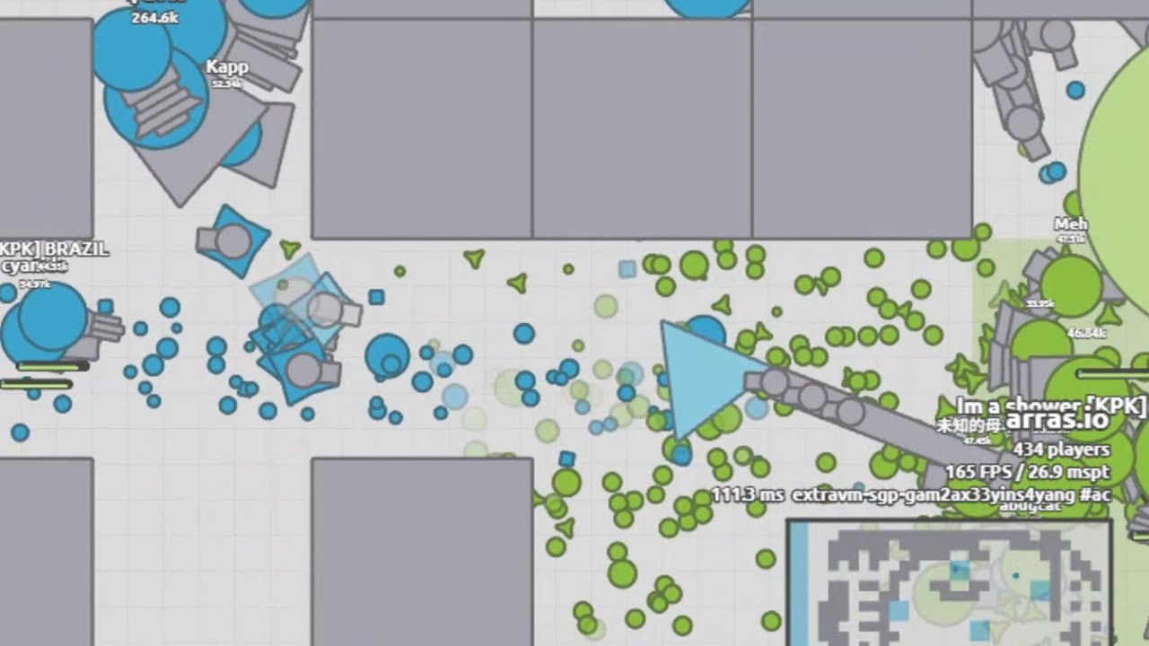 Growth Arms Race Assault Yin Yang | Arras.io