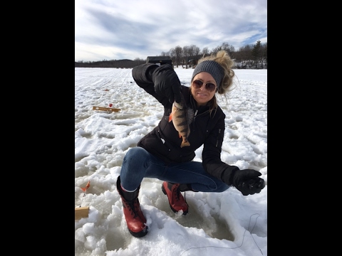 Ice Fishing Tournament hosted by Wakefield Fire Department 2017