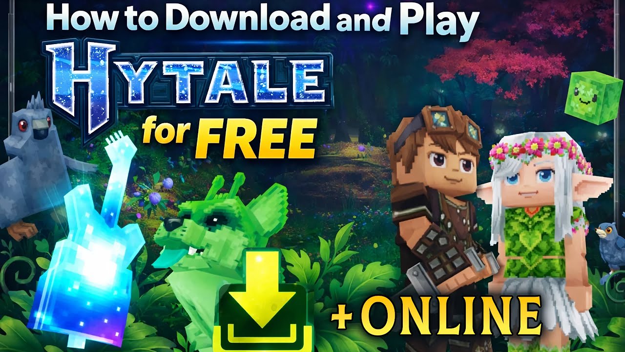 How to Download Hytale for Free with Online Mode ✅