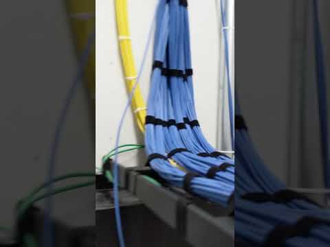 Data Closet Cabling Techniques - 1