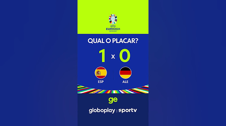 🚨DESCUBRA O PLACAR DE ESPANHA X ALEMANHA | UEFA EURO | #shorts | sportv