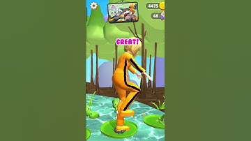 ASMR Tippy Toe Try Again |tippy toe3D  level 183 #Xshorts #tippytoe #satisfying#asmr