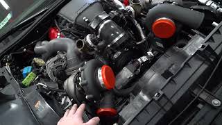 LT1 & LT4 TURBO OIL FEED AND DRAIN DISTRIBUTION BLOCK INSTALL