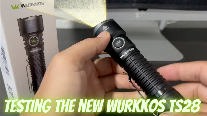 Testing the new Wurkkos TS28 Flashlight