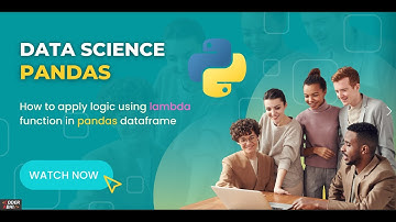 How To Apply Lambda Functions In Pandas Dataframe | Lambda Function In Pandas