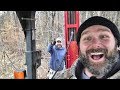 Farm Fencing with Big Boy Toys ..How a Hydraulic Post Driver Works !!Blooper Reel Ending!