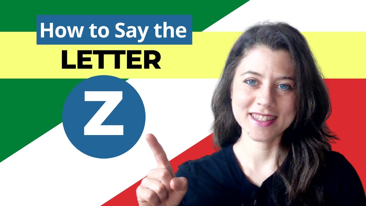 The LETTER Z (Zeta) Italian Pronunciation + Practice YouTube