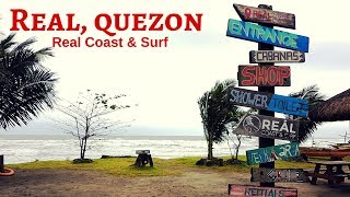 MoTour goes to Real Coast and Surf, Quezon province│Surfing and Seafood trip [ENG SUB]