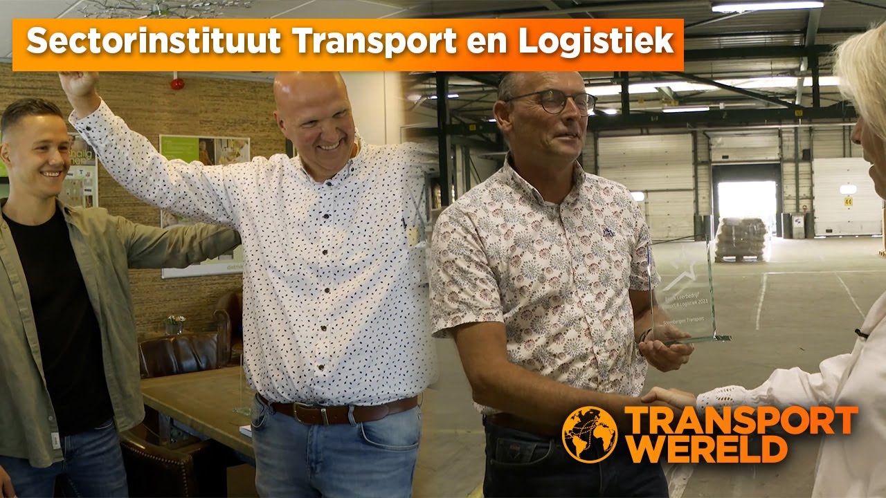 De award voor het beste leerbedrijf en de beste praktijkopleider in de sector Transport en Logistiek