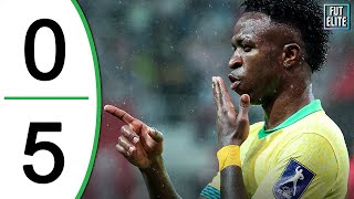 South Korea vs Brazil 0-5 Extended Highlights & Goals - Friendly 2025