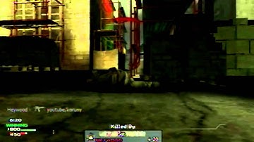 ➜ Call Of Duty MW3 Wii : GOLD! MP5 Gameplay - Bootleg Free For All  - w/ Koruny