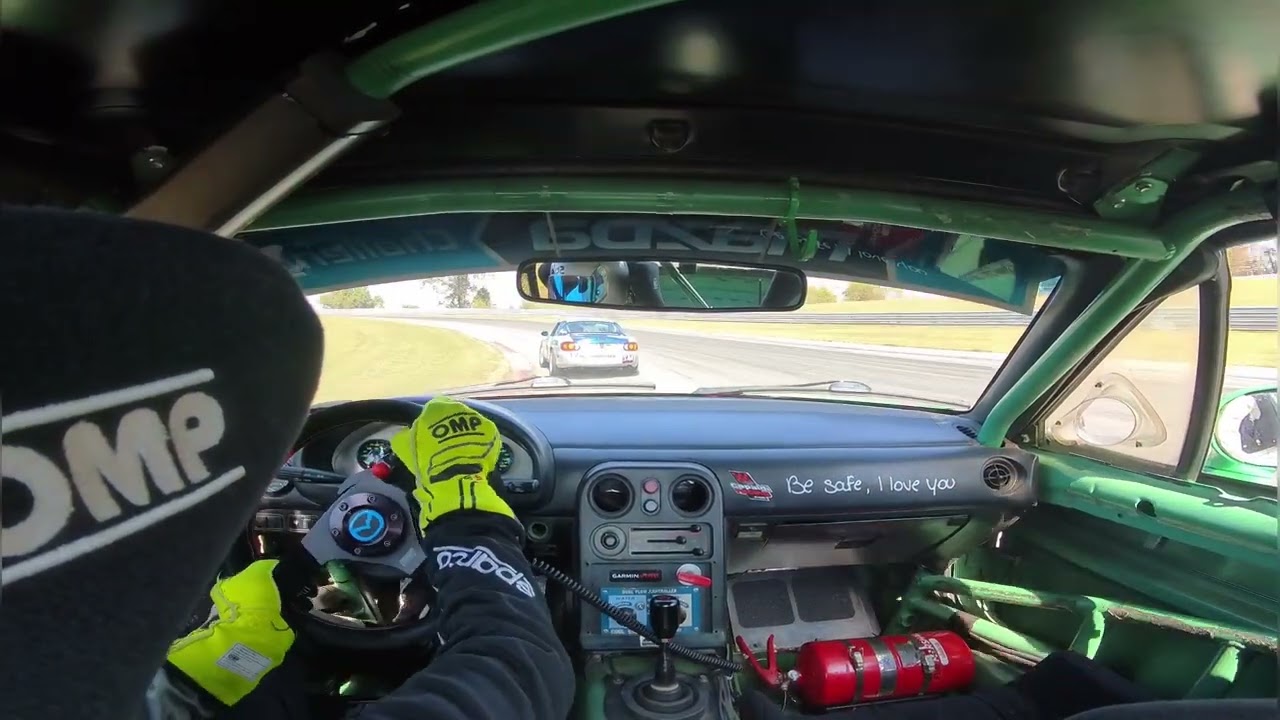 2025 NASA Great Lakes spec Miata - NCM Race 1 - Lincoln Olson 