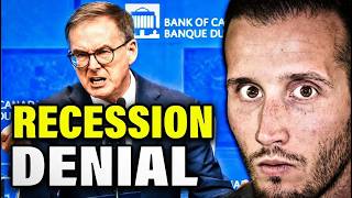 Bank of Canada DENIES RECESSION!! Admits Economy Is Not Growing 🤡