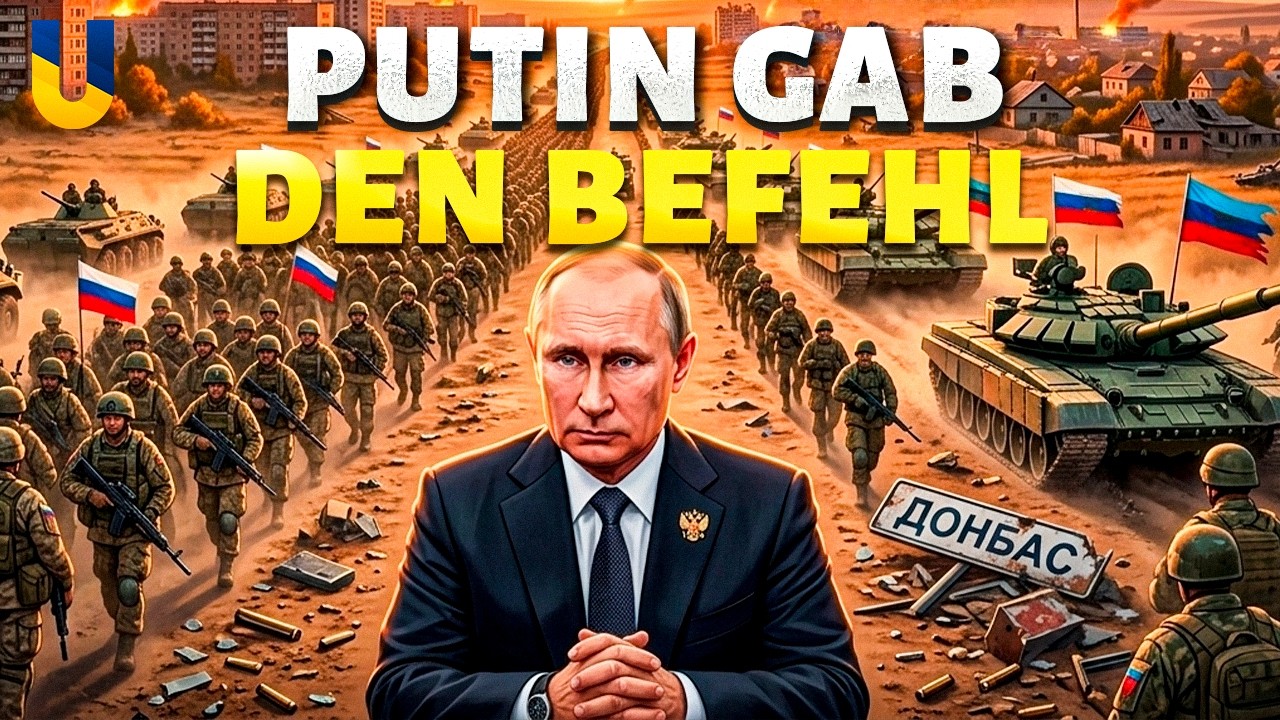 Putin FORDERT Donbass! Russlands Armee startet DURCHBRUCH, zwei Städte BEDROHT