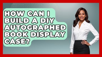 How Can I Build A DIY Autographed Book Display Case? - The Memorabilia Zone