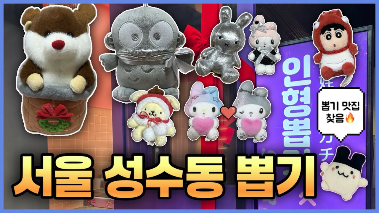 서울에서 여기만큼 잘 뽑힌적이 있던가..🔥(+구독자이벤트 추첨발표) |🕹️인형뽑기 #14