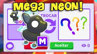 Trocando Potro Flamejante Mega Neon Mega Fire Foal Ano Novo Lunar 2026 Adopt Me