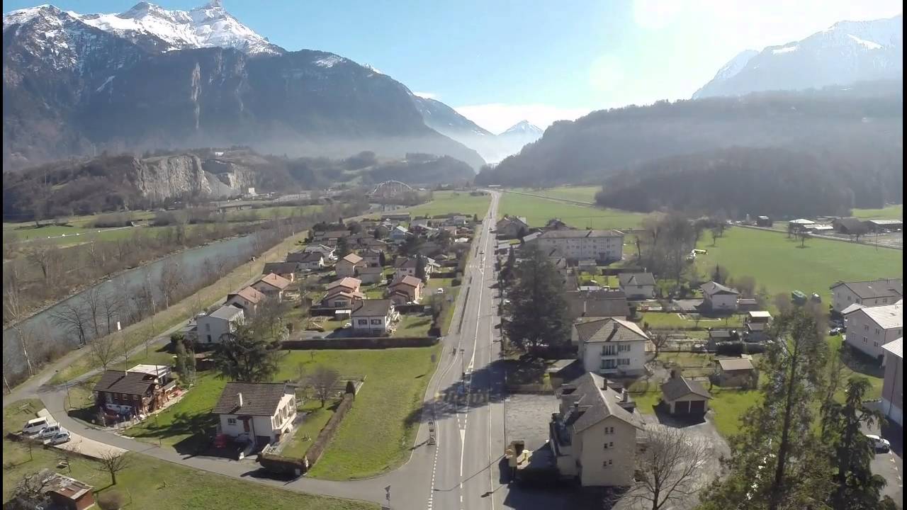 Massongex vu du ciel