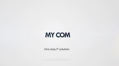 MYCOM O2O [Offline to Online]