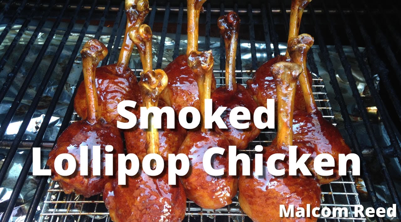 Chicken Lollipops Smoked | How To Smoke Chicken Lollipops with Malcom