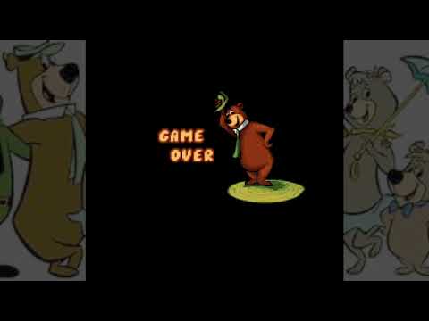 Adventures of Yogi Bear - Game Over (SNES)