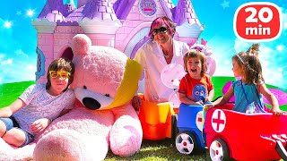 Bianca spielet mit ihren Teddybären. 3 Folgen in einer Kindergeschichte | Ich heiße Bianca