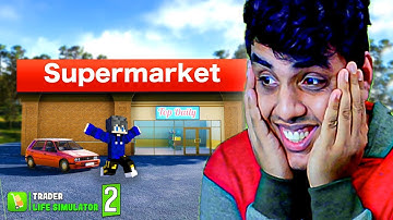 I OPENED MY OWN STORE IN VILLAGE | TRADER LIFE SIMULATOR 2 | MZRP Troll