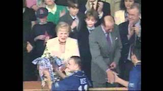 FA Cup 1997 - Chelsea v Middlesbrough
Order the DVD now from https://www.amazon.co.uk/dp/B0001KZNJ2/ref=as_li_ss_til?tag=im09-21&camp=2902&creative=19466&linkCode=as4&creativeASIN=B0001KZNJ2&adid=0GZ40EXZ59B779VC6C4T&
In Ruud Gullits first season in charge, the Blues reacquainted themselves with the countrys most prestigious competition after 27 years of waiting. It was a day that history was created. Ruud Gullit himself became the first foreign coach to win a domestic honour and Roberto Di Matteo scored Wembleys fastest ever FA Cup final goal after only 43 seconds. Inheriting the seeds of a promising side from former manager Glen Hoddle, Gullit soon stamped his own individuality onto the team with an influx of foreign stars. In came Gianfranco Zola, Roberto Di Matteo, Frank Leboeuf and Gianluca Vialli, and the team blossomed into one of the Premierships most stylish sides competing for one of the major honours. The final itself couldnt have started any better for the Blues. Before a minute had even passed, Roberto Di Matteo picked up the ball in the centre of the park, and with the defence backing off, he launched a blistering attack on the Middlesbrough goal. Carrying the ball from inside his own half, the Italian international unleashed a venomous shot a fully thirty yards from goal, which arced over the hapless Roberts and nestled in the Wembley net. With the Chelsea fans in great voice, Wembley was a sea of Blue. But the game had to wait until the final ten minutes for any change to the score line, when Eddie Newton, who had started the move, was on hand to steer home Zolas flick from close range. The goal signalled a mass of euphoric celebrations around the stadium and Dennis Wise made the much-coveted walk up the famous Wembley steps to collect the trophy for the second time in Chelseas history. Relive the day that FA Cup history was created.
FA cleared content FA Cup 1997 - Chelsea v Middlesbrough