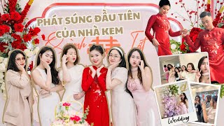 PHÁT SÚNG ĐẦU TIÊN CỦA NHÀ KEM // Đám cưới Quỳnh Anh, foodtour Thanh Hoá 💍
