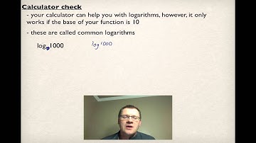 8.1 Understanding Logarithms (Pre-Calc 30)