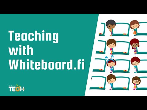 Teaching with Whiteboard.fi