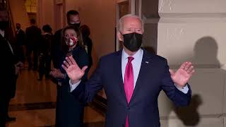 'Six minutes, six days or six weeks': Biden vows infrastructure deal