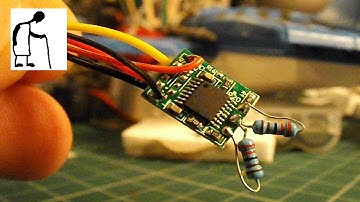 Servo Circuit board as mini ESC for a small DC motor