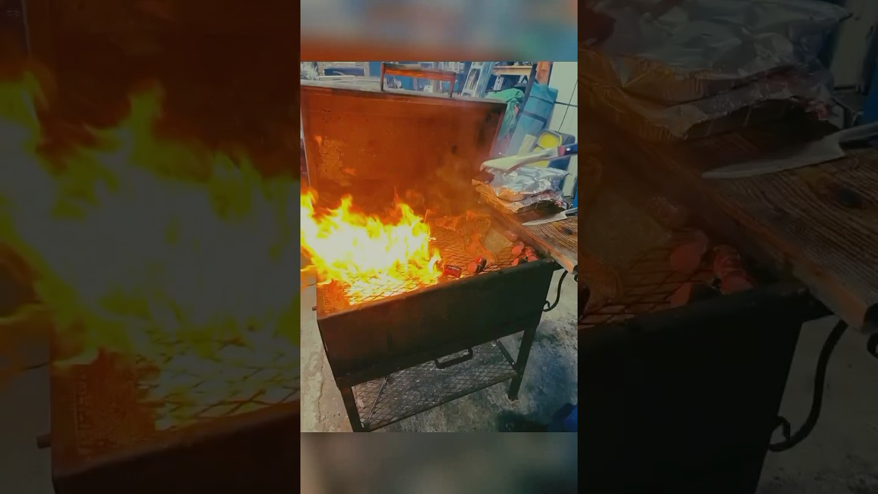 BBQ gone wrong at No Limits HQ 😿🍗🥩 