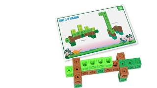 MathLink Cubes Early Maths Activity Sets: Mathmobiles, Fantasticals and Dino Time