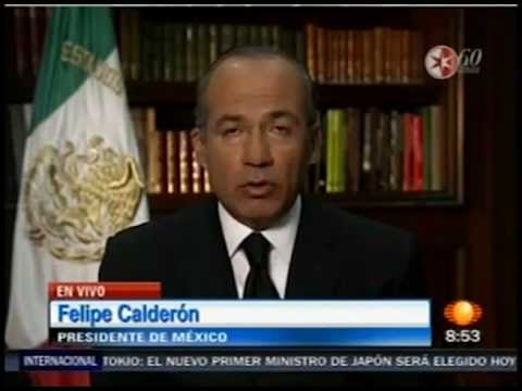 Entrevista al Presidente Felipe Caldern con Carlos...
