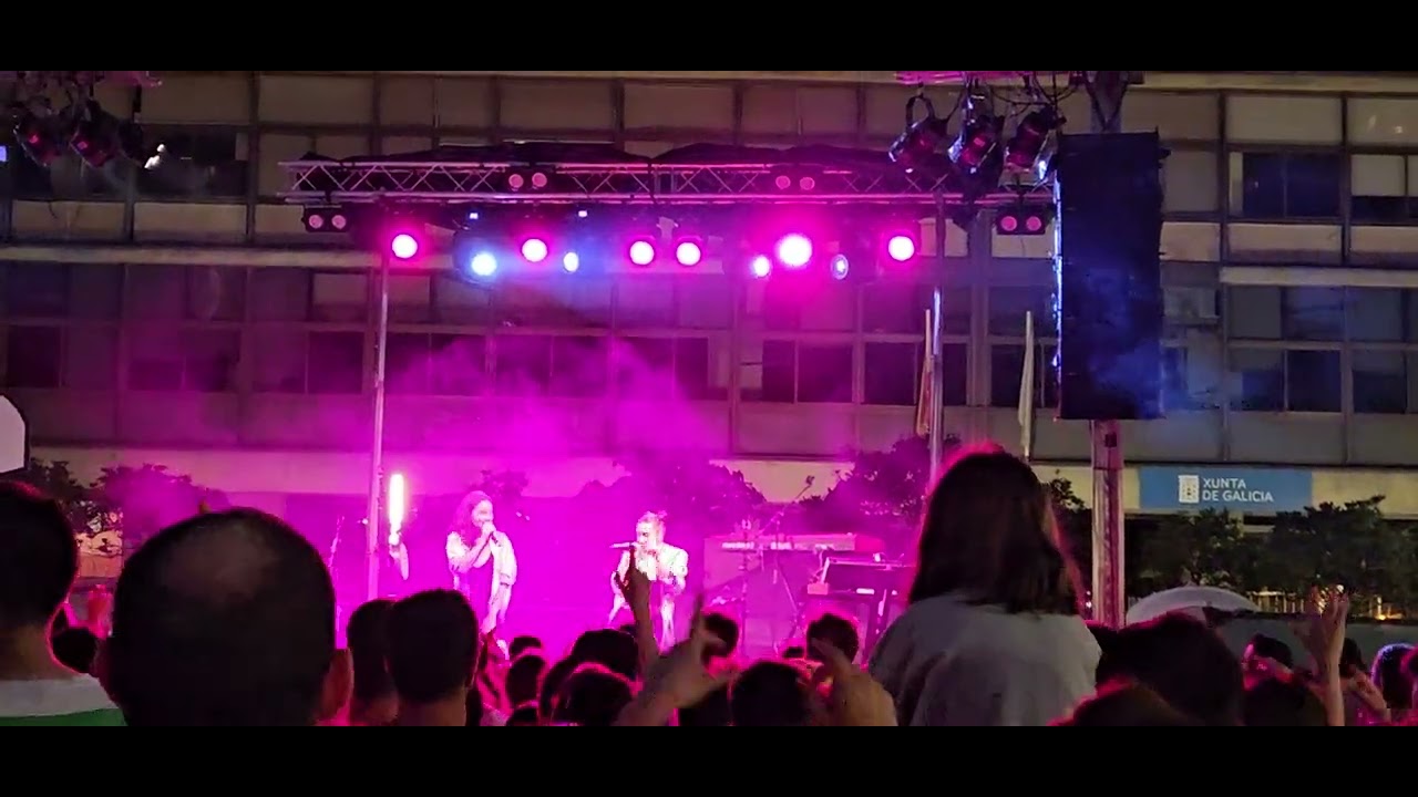Fillas de Cassandra actuando en el Atlantic Pride_O Orgullo del Norte 03/07/2023.