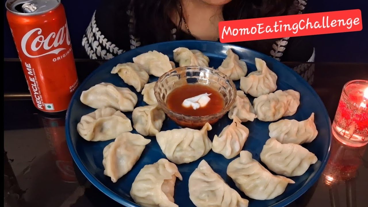 EATING CHICKEN MOMO CHALLENGE VIDEO | EATING CHICKEN DUMPLING CHALLENGE VIDEO | FOOD CHALLENGE VIDEO