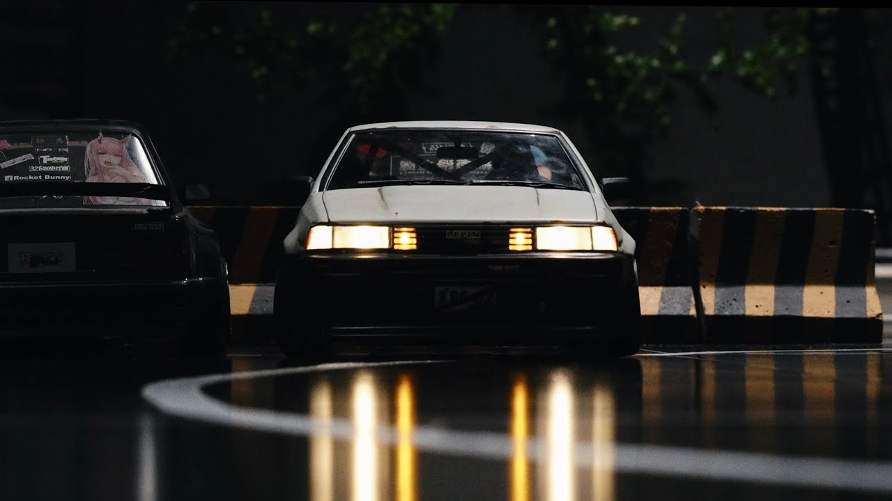 Most Realistic RC Drift CAR! Pandora AE86 LEVIN - LP86遥控